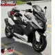 MF2495 - Marmitta + Collettori Giannelli IperSport per Yamaha 500 TMax 2008/2011