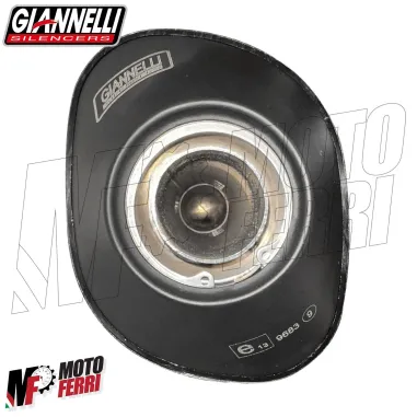 MF2495 - Marmitta + Collettori Giannelli IperSport per Yamaha 500 TMax 2008/2011