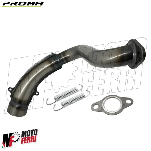 MF5044 Collettore Marmitta Proma Modifica a 130 Vespa 50 125 Corsa Lunga