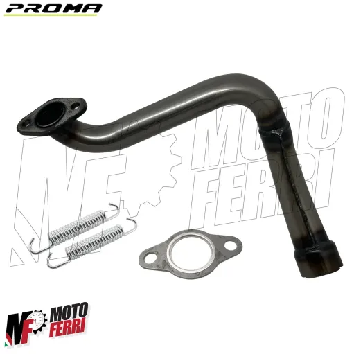 MF5044 Collettore Marmitta Proma Modifica a 130 Vespa 50 125 Corsa Lunga