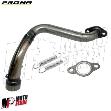 MF5044 Collettore Marmitta Proma Modifica a 130 Vespa 50 125 Corsa Lunga