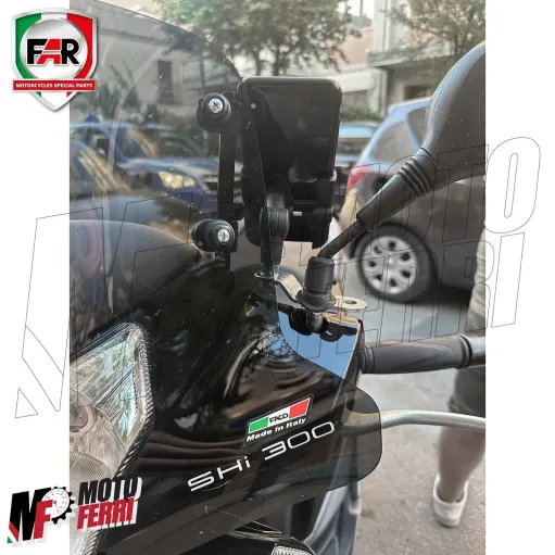 MF4974 Supporto Porta Smartphone Telefono FAR per Honda SH 125 150 300 350