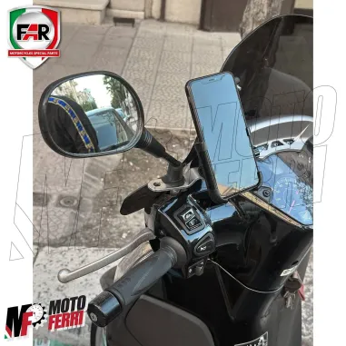 MF4974 Supporto Porta Smartphone Telefono FAR per Honda SH 125 150 300 350