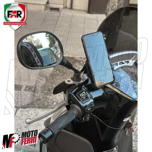 MF4974 Supporto Porta Smartphone Telefono FAR per Honda SH 125 150 300 350