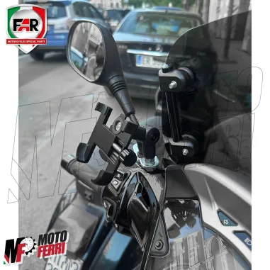 MF4974 Supporto Porta Smartphone Telefono FAR per Honda SH 125 150 300 350