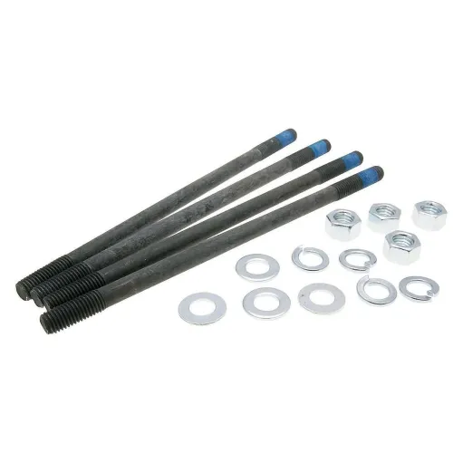 MF0320 KIT 4 PRIGIONIERI LUNGHI MODIFICA MOTORE A 130 VESPA 50 SPECIAL RLN APE