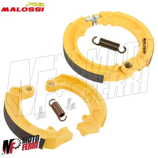 MF0818 Ganasce Freno Anteriori + Posteriori Malossi Vespa 125 Primaverera