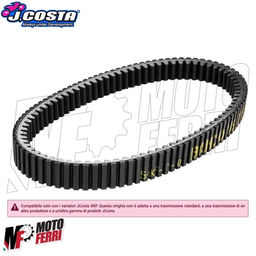 MF5052 Cinghia J.Costa per Variatore XRP Yamaha TMax 500 530 560 - Kymco AK550