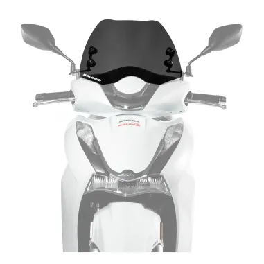 MF5053 Cupolino Spoiler Nero Fume' Sport Malossi Honda SH 350 I da 2021 a 2025