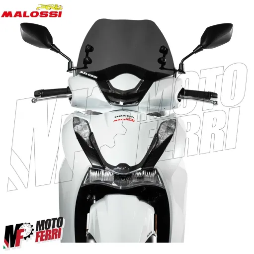 MF5053 Cupolino Spoiler Nero Fume' Sport Malossi Honda SH 350 I da 2021 a 2025