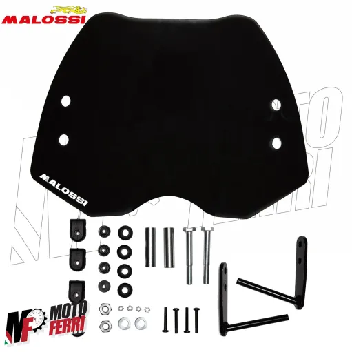 MF5053 Cupolino Spoiler Nero Fume' Sport Malossi Honda SH 350 I da 2021 a 2025