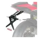 MF5061 Portatarga Barracuda Sportivo Regolabile per Yamaha YZF R1 mod 2015/2024