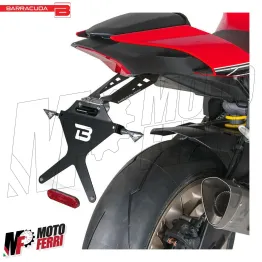 MF5061 Portatarga Barracuda Sportivo Regolabile per Yamaha YZF R1 mod 2015/2024 2
