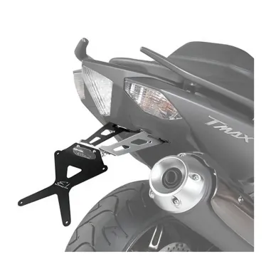 MF1367 Portatarga Sportivo Regolabile Barracuda per Yamaha TMax 530 2012 / 2016