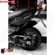 MF1367 Portatarga Sportivo Regolabile Barracuda per Yamaha TMax 530 2012 / 2016