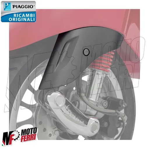 MF5064 Coperchio Forcella Ammortizzatore Grigio Opaco per Vespa Primavera Sprint