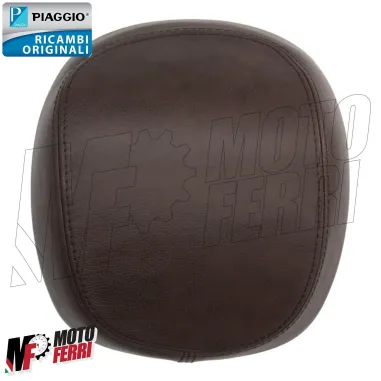 MF5069 Cuscino in Pelle Marrone Bauletto 32Lt Originale Vespa Primavera Sprint