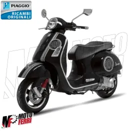 MF5071 - Kit Adesivi Grafica Grigio Nero Originale Vespa GTS 300 Super Sport 2