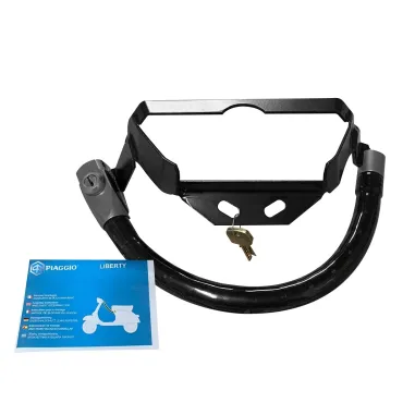 MF5076 Catena Antifurto Blocca Sella Manubrio Piaggio Liberty 125 150 3V 13/15