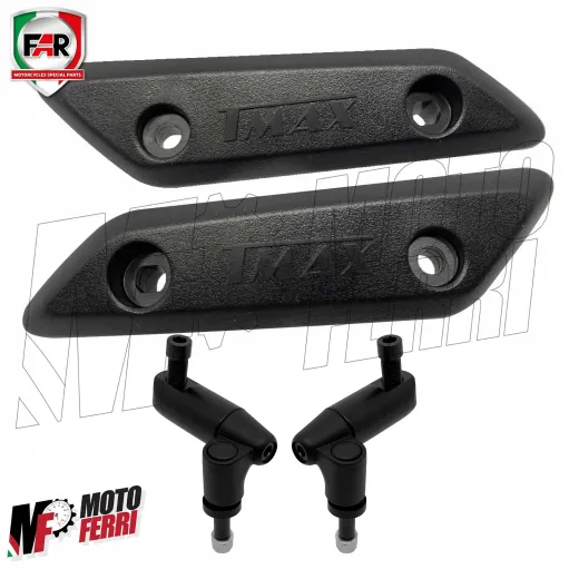 MF3311 Specchietti Manubrio + Cover Tappo FAR El Capitan TMax 560 2022 / 2024