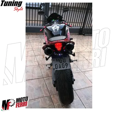 MF1469 Stop Faro Fanale Posteriore Led Fume con Frecce Yamaha YZF-R1 2007/2008