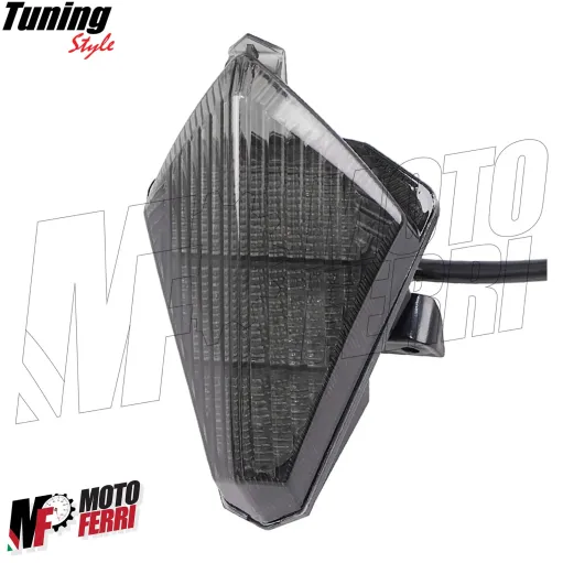 MF1469 Stop Faro Fanale Posteriore Led Fume con Frecce Yamaha YZF-R1 2007/2008