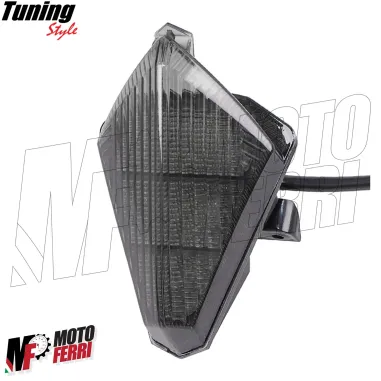 MF1469 Stop Faro Fanale Posteriore Led Fume con Frecce Yamaha 530 TMax 2012/2016