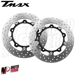 MF5081 Dischi Freno Flottanti + Pastiglie per TMax 530 560 mod 2012 / 2024 2