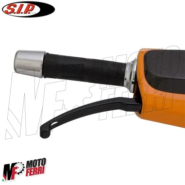 MF0332 - Coppia Leve Freno Nere CNC SIP Vespa 125 200 250 300 GT GTS 2003/2022