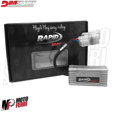 MF1996 Centralina Aggiuntiva Rapid Bike Easy + Cablaggio Vespa GTS 300 2008/2016