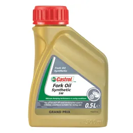 MF1754 - 0,5Lt Olio Forcella Castrol Fork Oil 5W SAE 5 100% Sintetico 500ml