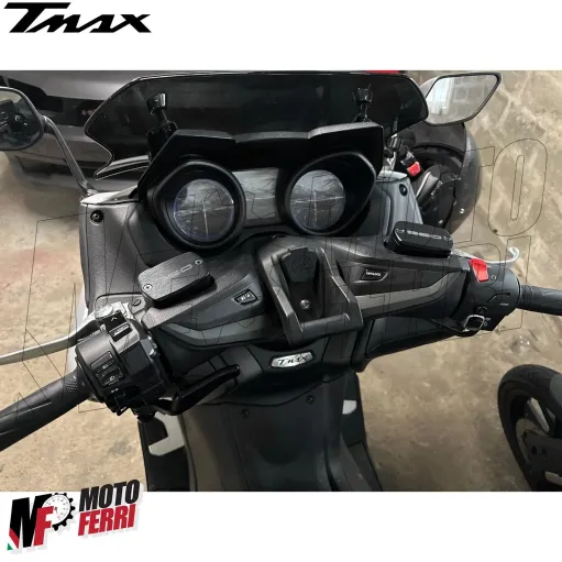 MF4331 - Coperchi CNC Vaschetta Pompa Freno per Yamaha TMax 560 mod 2020 / 2024