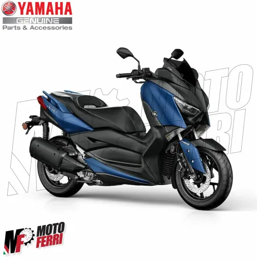 MF2551 - Kit Portatarga Sportivo + Copertura Yamaha 125 300 400 XMax 2017 - 2022