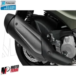 MF5087 Protezione Griglia Marmitta Carbon Look Piaggio Beverly 350 2011 / 2020 2