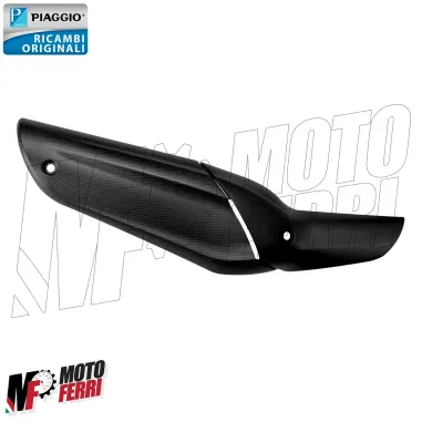 MF5087 Protezione Griglia Marmitta Carbon Look Piaggio Beverly 350 2011 / 2020