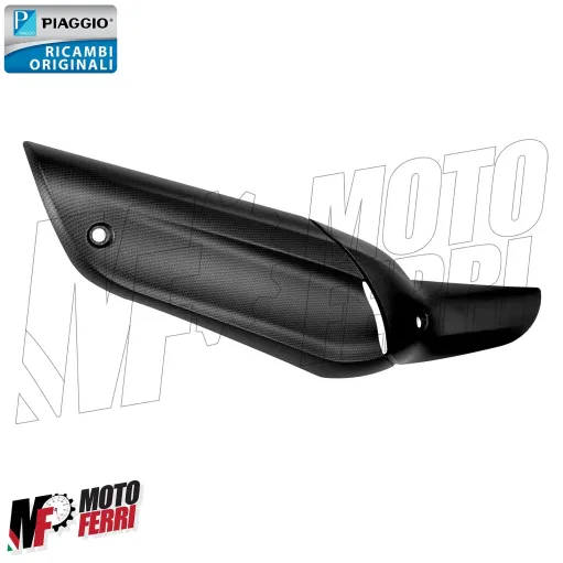 MF5087 Protezione Griglia Marmitta Carbon Look Piaggio Beverly 350 2011 / 2020
