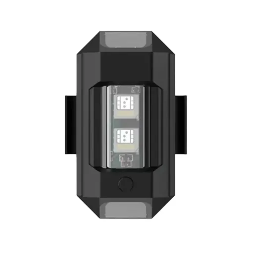 MF5088 Luce Led Lampeggiante Multicolore per Moto Bici Drone Casco Monopattino