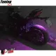 MF5088 Luce Led Lampeggiante Multicolore per Moto Bici Drone Casco Monopattino