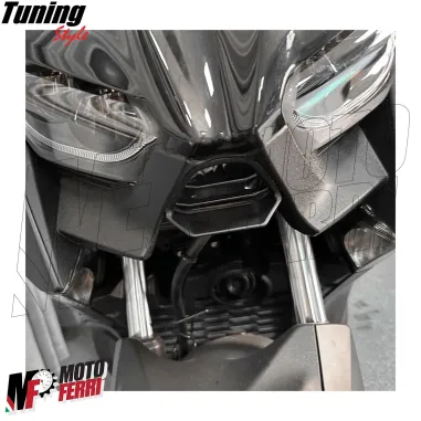 MF5090 - Griglia Spoiler Deflettore Anteriore Yamaha XMax 125 300 mod 2017/2022