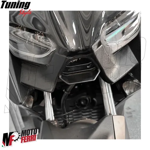 MF5090 - Griglia Spoiler Deflettore Anteriore Yamaha XMax 125 300 mod 2017/2022