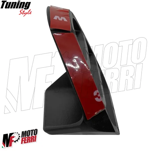 MF5090 - Griglia Spoiler Deflettore Anteriore Yamaha XMax 125 300 mod 2017/2022