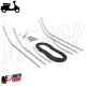Serie Kit Strisce Pedana Piaggio per Vespa 50 Special R L N / 125 ET3 Primavera