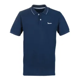 MF5108 Polo Blu Originale Piaggio Logo Vespa Riflettente Modello Uomo