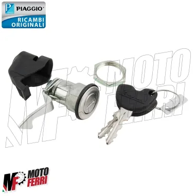 MF5111 Kit Serratura Chiavi per Bauletto Originale Piaggio Vespa GTS / Primavera