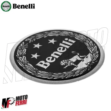 MF5113 Kit 2 Adesivo Resinato Logo Benelli Nero per TRK Leoncino BN 752S 502C