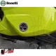 MF5113 Kit 2 Adesivo Resinato Logo Benelli Nero per TRK Leoncino BN 752S 502C