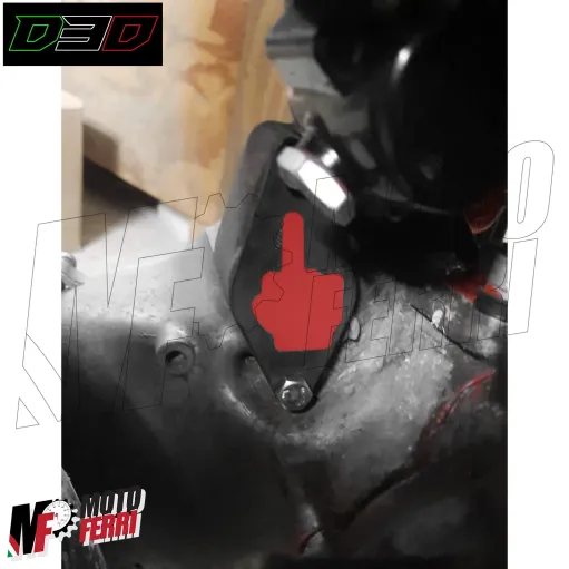 MF5112 Tappo Coperchio foro Motorino Avviamento per Motore Minarelli 50 2T