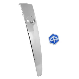 MF5115 - Nasello Anteriore Cromato + Emblema Piaggio Beverly 125 250 300 400 500