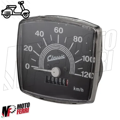 MF5117 Contachilometri Scala 120km/h + Cavo + Ingranaggi per Vespa 50 Special