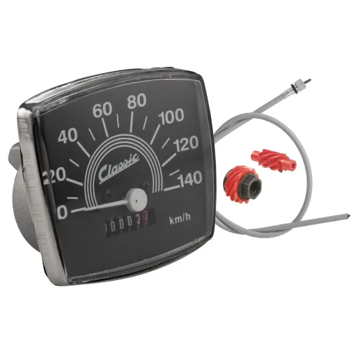 MF5118 Contachilometri Scala 140 km/h + Cavo + Ingranaggi per Vespa 50 Special